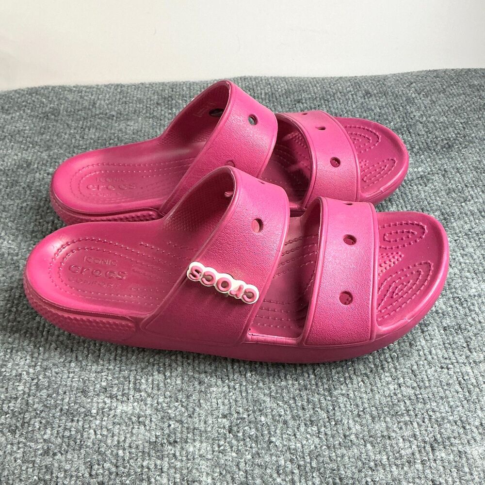 Purple Crocs size 9 women or 7 Men
